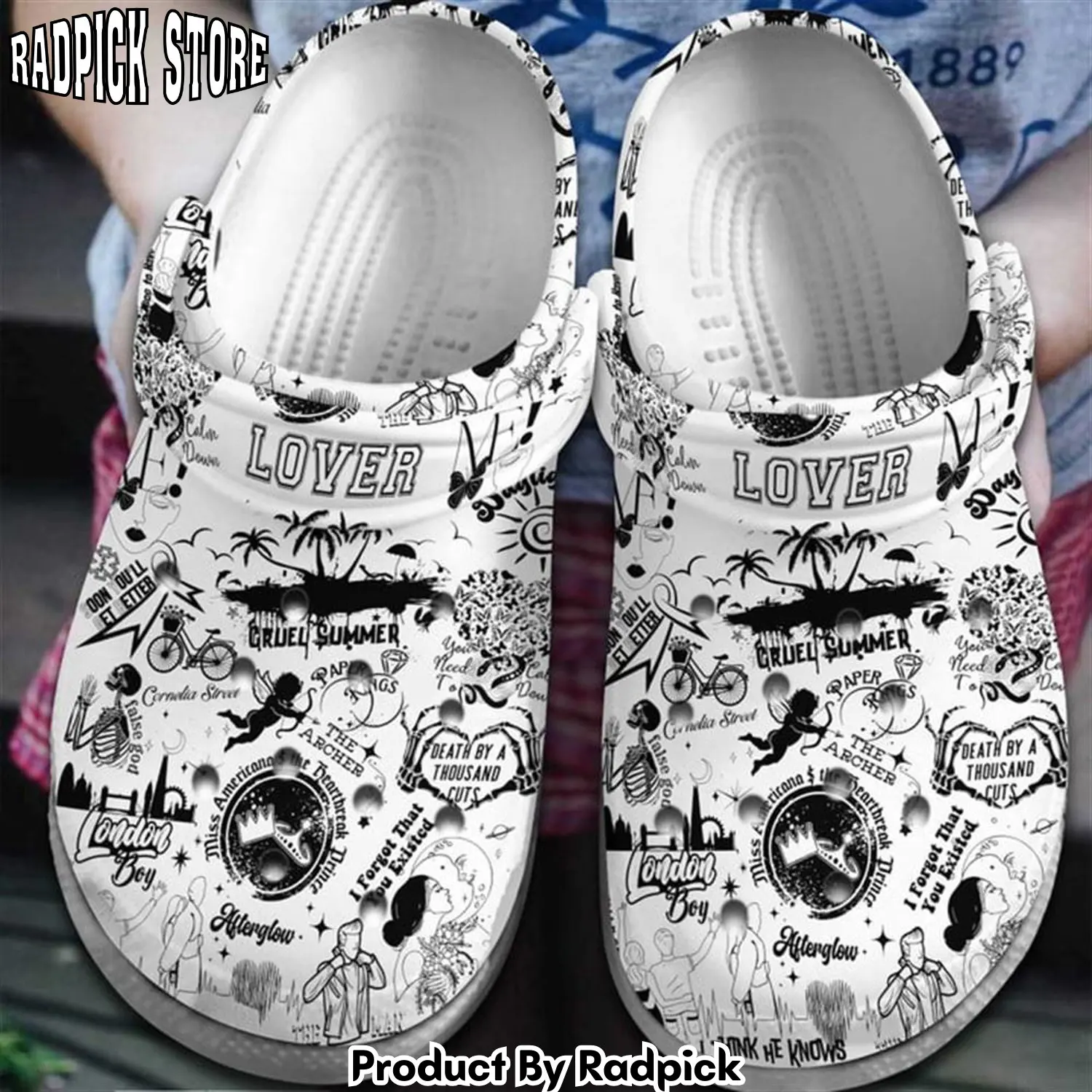 Radpick taylor swift clogs crocss shoes comfortable crocband for men women 1 rp652972
